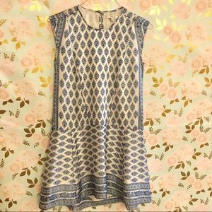 Gorgeous blue and white dress from Madewell